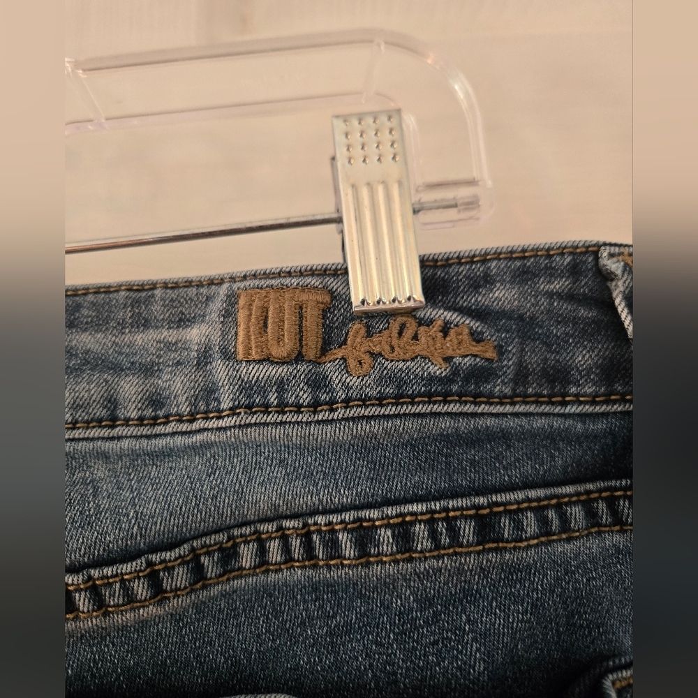Kut From The Kloth Raw Hem Skinny Jean Size 8 - Picture 5 of 10